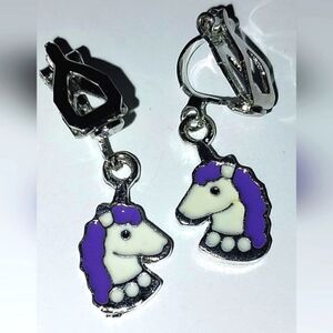 Super cute kid's fashion clip-on earrings